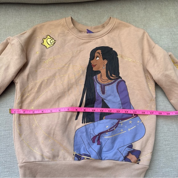 Disney Tan Sweatshirt with Purple and Gold Design - Picture 11 of 14